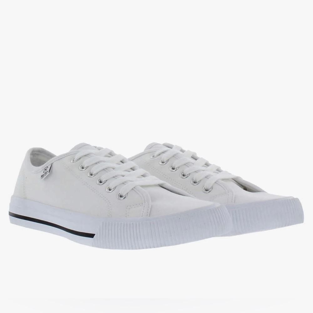 Hurley Women Carrie Lace-Up Canvas Sneaker Size 8.5 Gently Worn